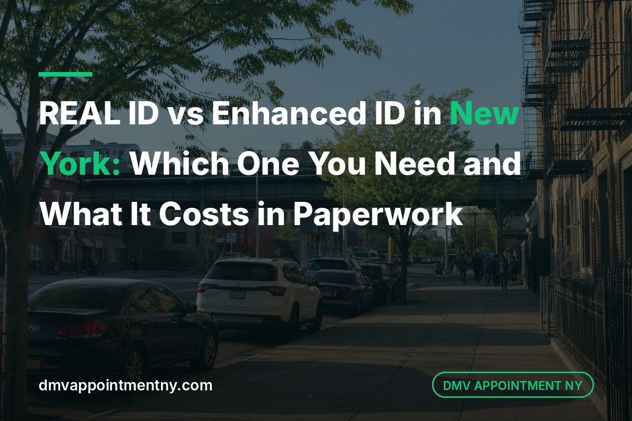 REAL ID vs Enhanced ID in New York: Which One You Need and What It Costs in Paperwork